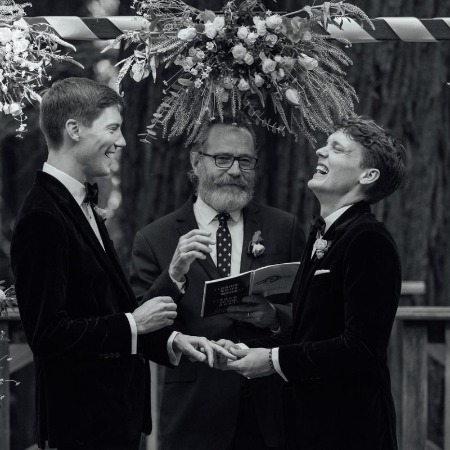 Hunter Doohan and Fielder Jewett wedding ceremony.